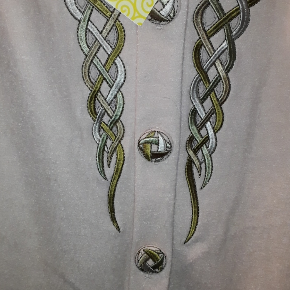 Bob Mackie L Wool Jacket - Picture 4 of 5